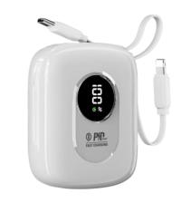 YK Design YK-PB5034 20000 mAh 22.5W Kablolu Lcd Göstergeli Powerbank